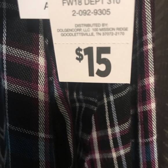 Bobbie Brooks Shirt Dress NWT - Picture 4 of 4